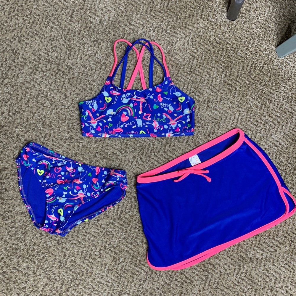 Cat & Jack 3 piece Swimsuit